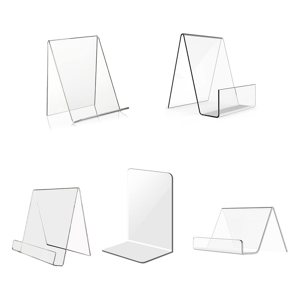 Aesthetic Bookend - Высококачественный акриловый держатель для книг, многофункциональная