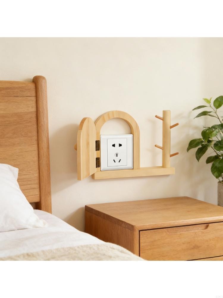 Home Decor Outlet - Деревянная розетка, крышка в скандинавском стиле