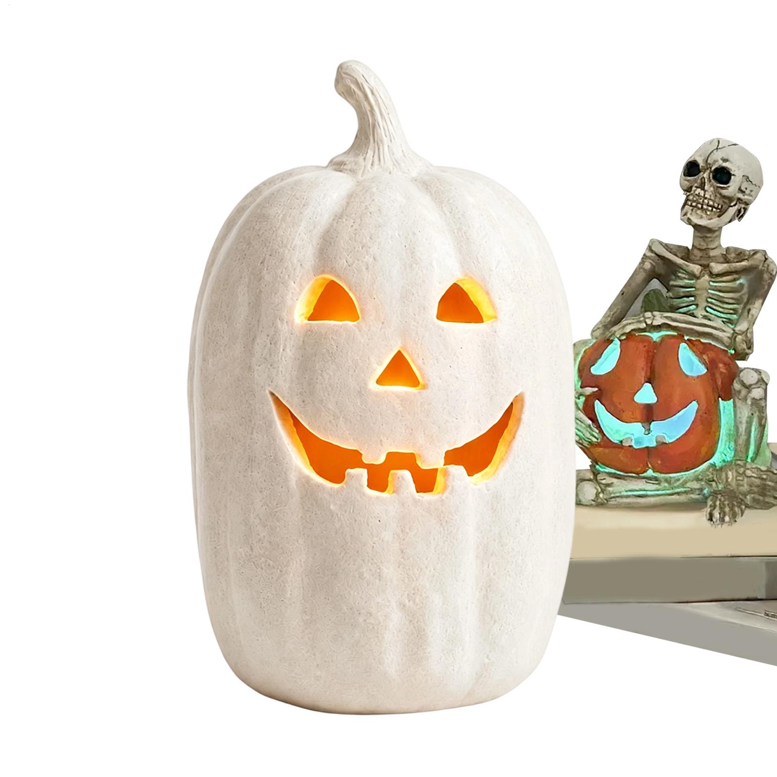 Home Decor Halloween - Хэллоуинские тыквы ручной работы из смолы: