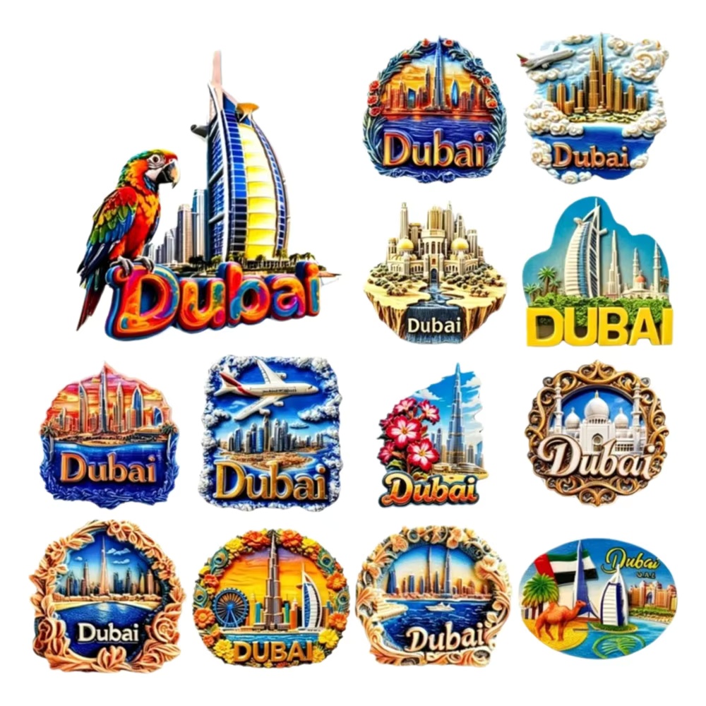 Home Decor Uae - 3D-магнит на холодильник из смолы с