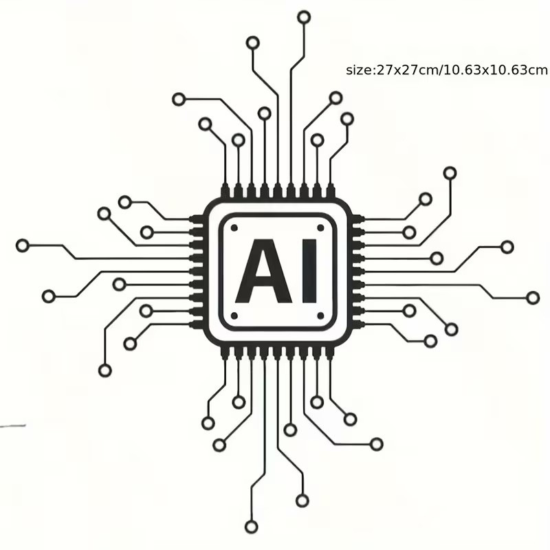 Home Decor Ai - Виниловая наклейка на стену с изображением