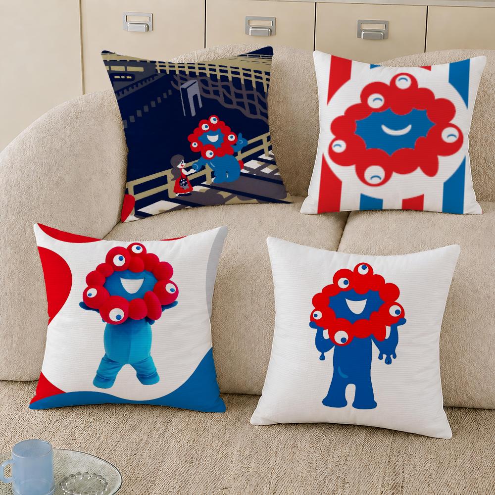 Home Decor Expo - Наволочка-чехол для подушки Mascot Myaku Myaku