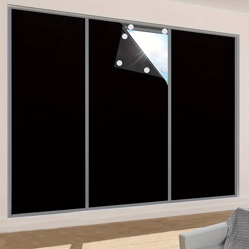 Blackout Curtains - 95-98% затемняющая штора «сделай сам», портативная