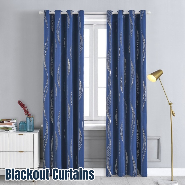 Blackout Curtains - Черные светонепроницаемые шторы для окна в