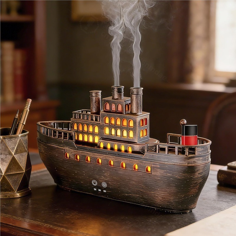 Home Decor Outlet - Ретро-увлажнитель воздуха в стиле парохода с