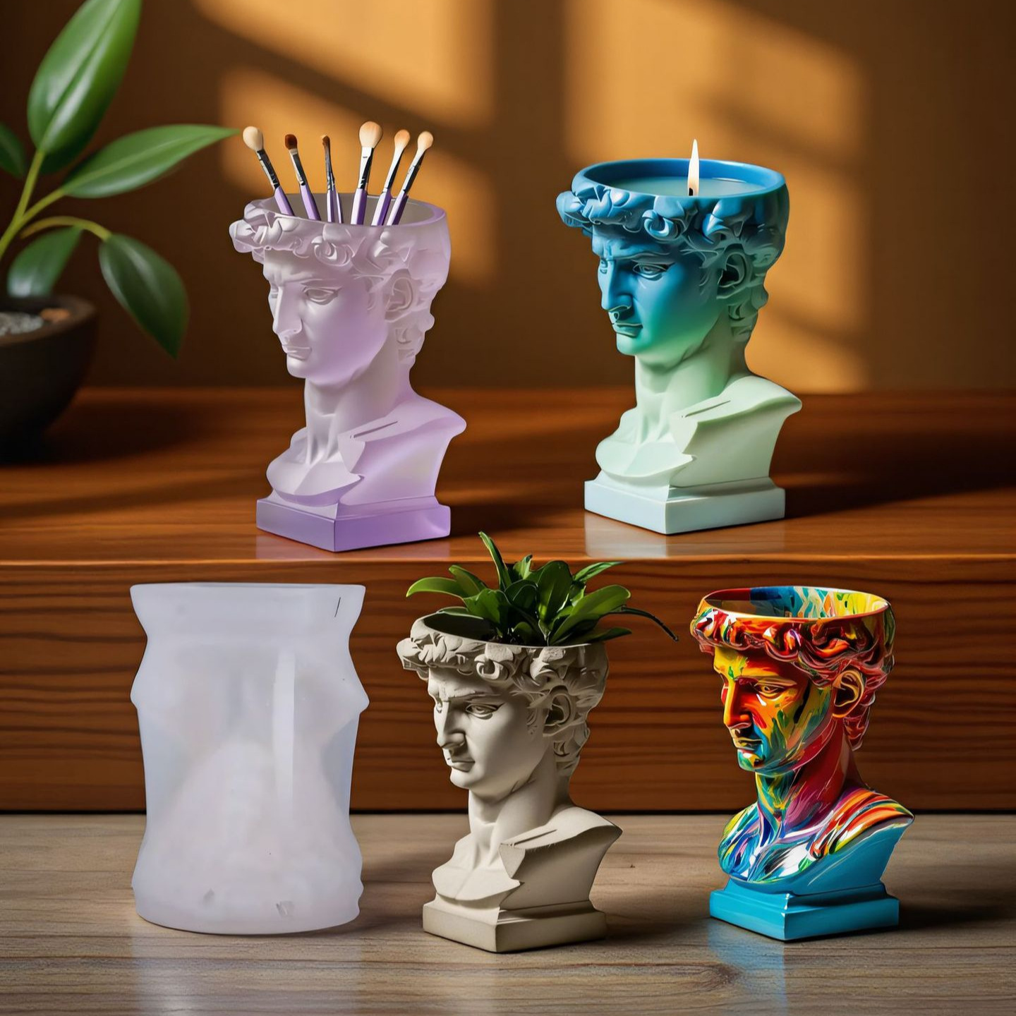 Силиконовая форма для цветов с – обзор и цена Succulent Planter Pot
