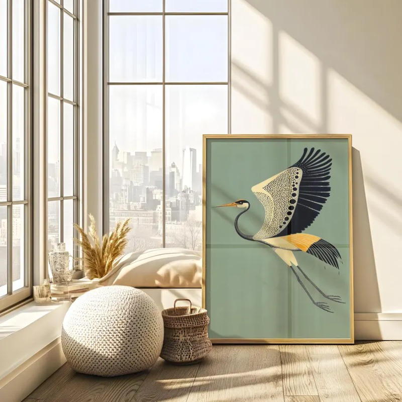 Винтажный постер в стиле японс – обзор и цена Home Decor Japandi Style