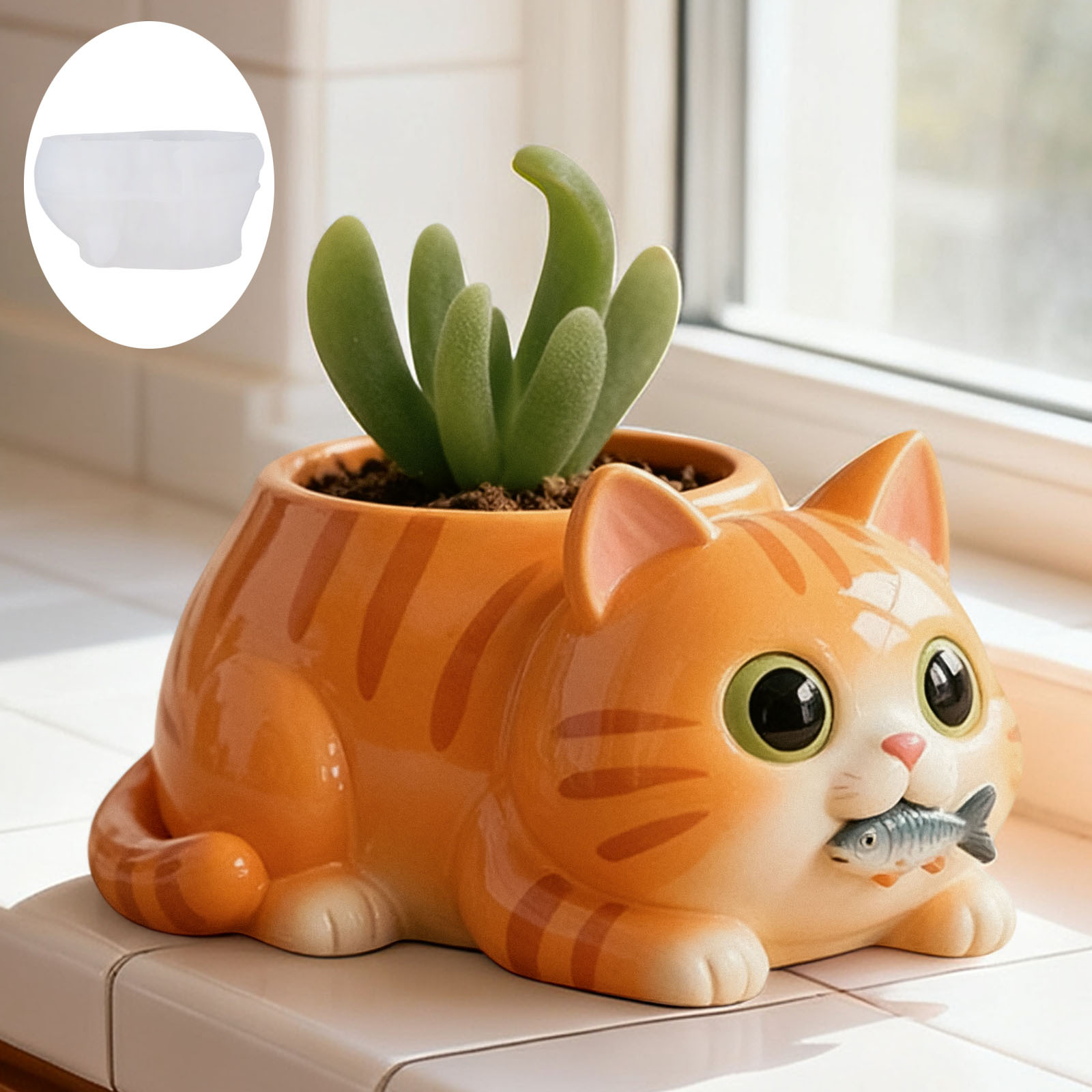 Силиконовая форма для цветочно – обзор и цена Succulent Planter Pot