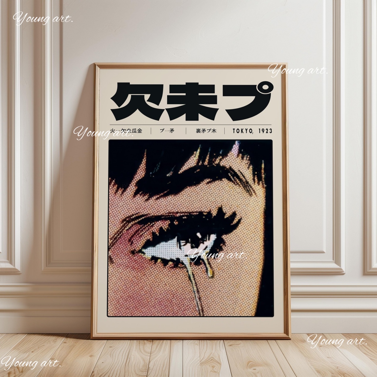 Японский постер с манга-принта – обзор и цена Home Decor Japandi Style