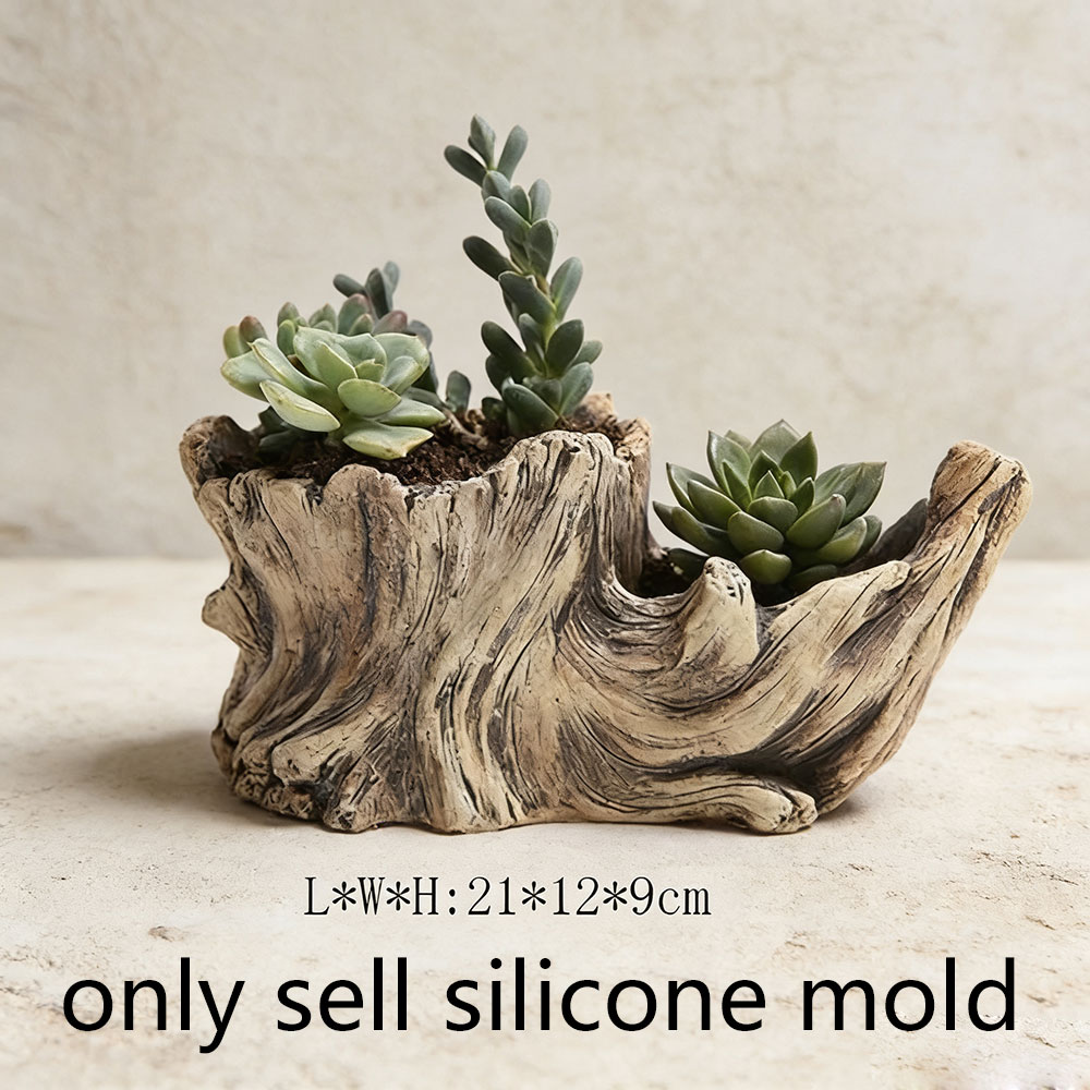Силиконовая форма для бетонных – обзор и цена Succulent Planter Pot