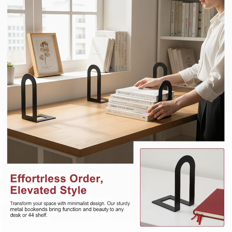 1 пара L-образных железных под – обзор и цена Aesthetic Bookend