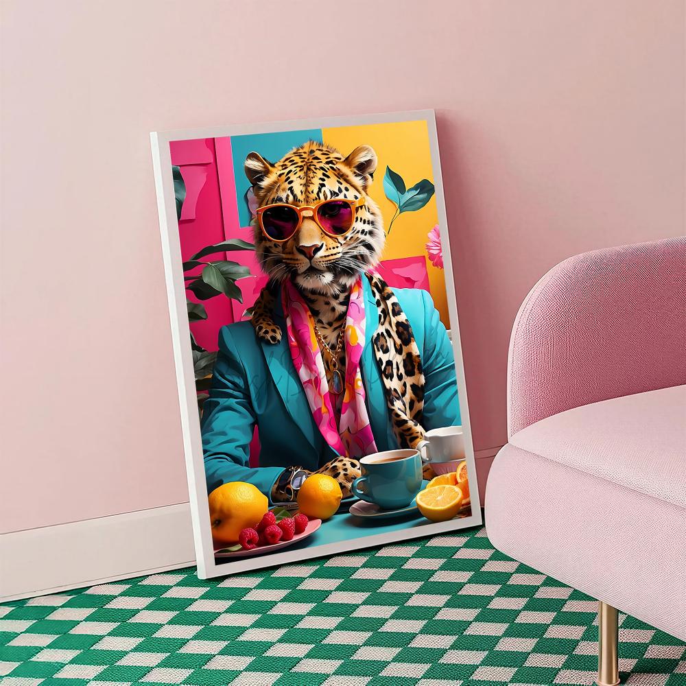 Настенный постер «Леопардовый  – обзор и цена Home Decor Dopamine