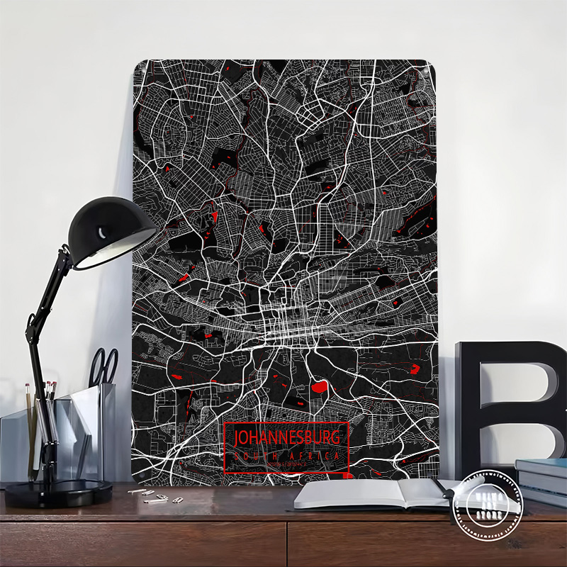 Карта города Йоханнесбург, Южн – обзор и цена Home Decor Johannesburg