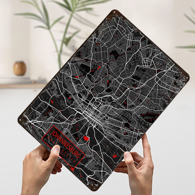 Карта города Йоханнесбург, Южн – обзор и цена Home Decor Johannesburg