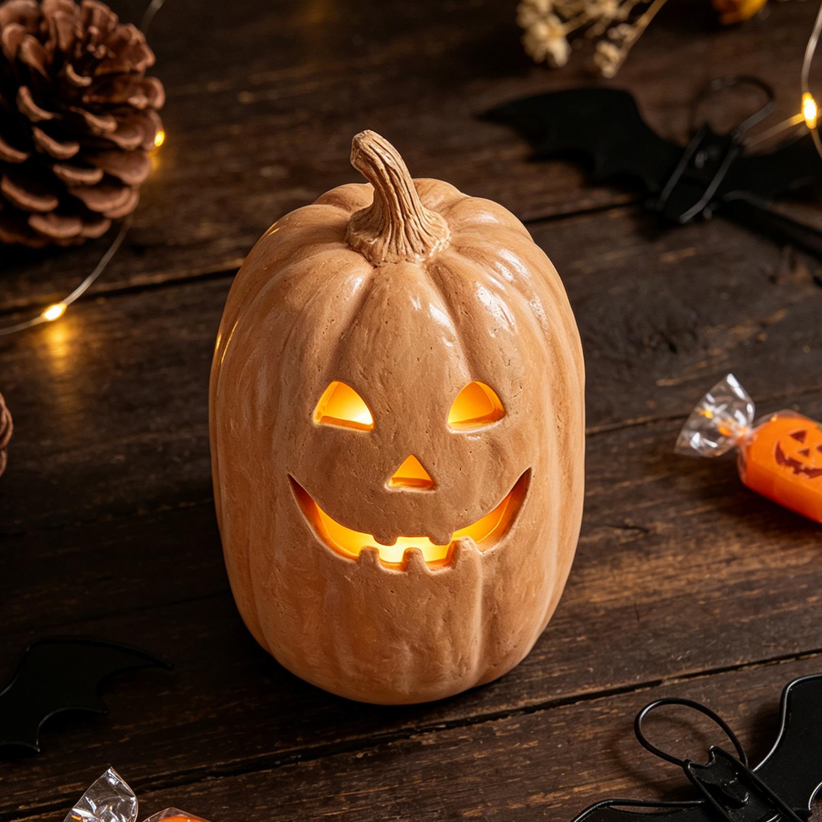 Хэллоуинские тыквы ручной рабо – обзор и цена Home Decor Halloween