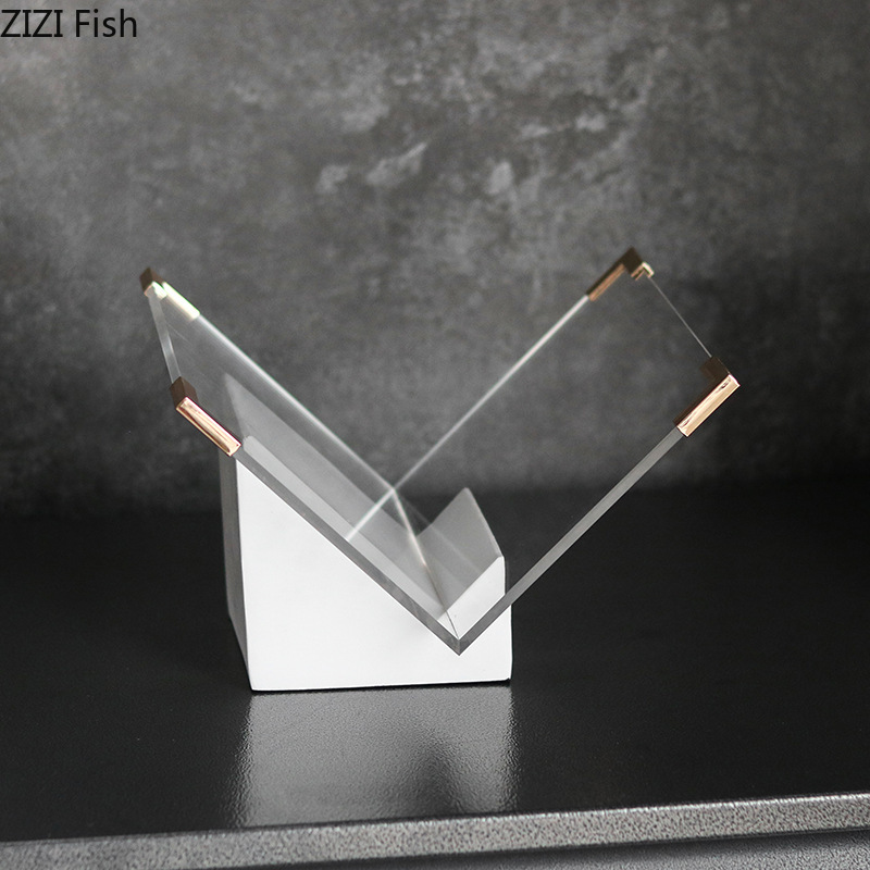 Мраморная акриловая подставка  – обзор и цена Aesthetic Bookend
