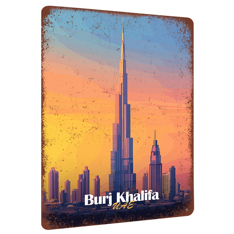Burj Khalifa Dubai UAE Skyline – обзор и цена Home Decor Uae