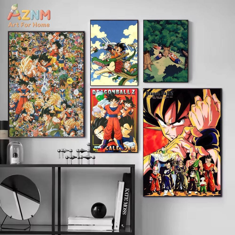 AZNM Dragon Ball Z, холст без  – обзор и цена Geometric Wall Art