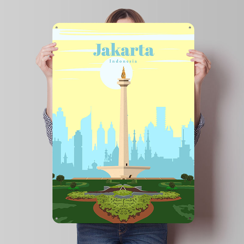 Постеры с изображением Джакарт – обзор и цена Home Decor Jakarta