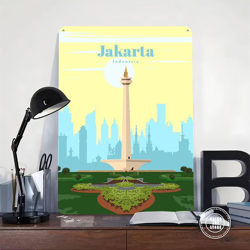 Постеры с изображением Джакарт – обзор и цена Home Decor Jakarta