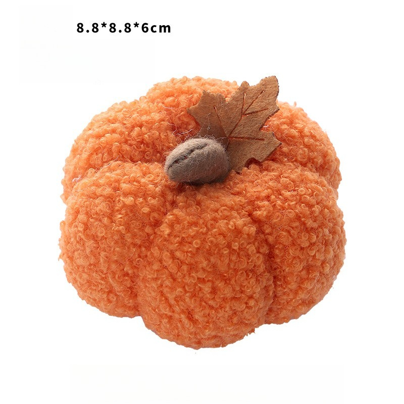 Пушистая плюшевая тыква для де – обзор и цена Home Decor Halloween