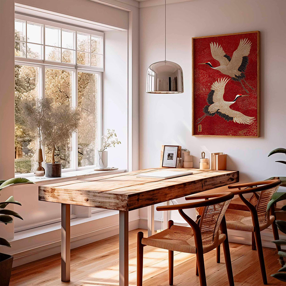 Японские летающие журавли, при – обзор и цена Home Decor Japandi Style